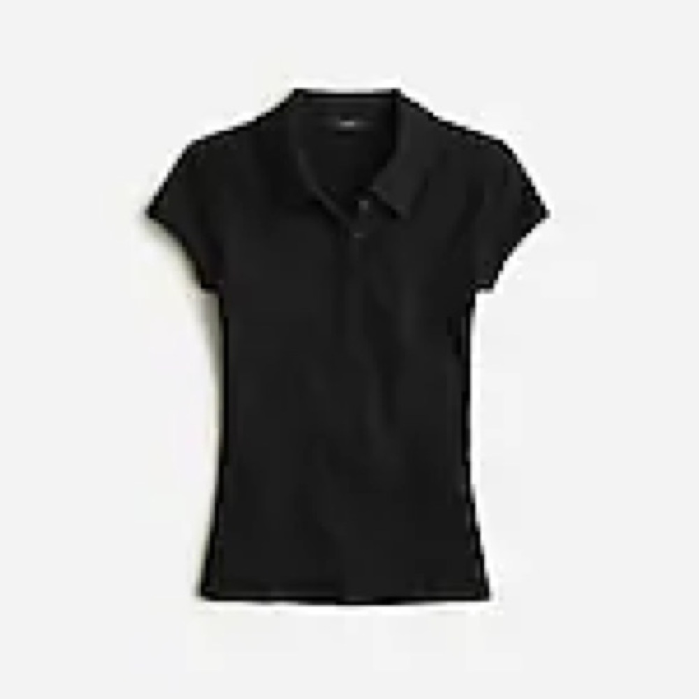 J.Crew Vintage rib polo shirt BH923